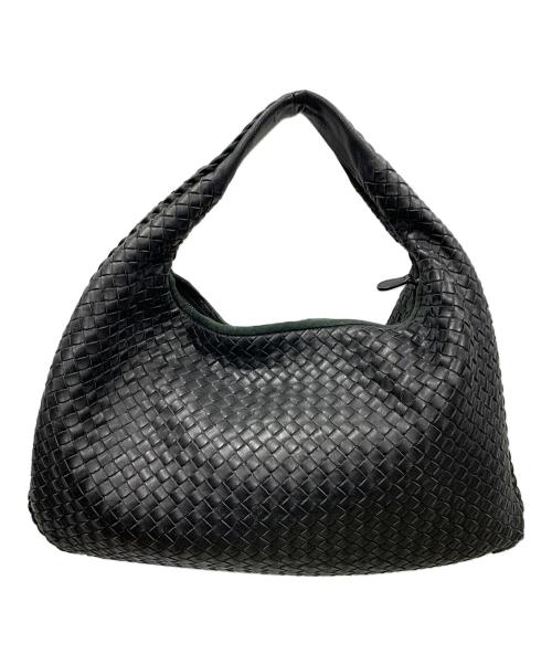 BOTTEGA VENETA（ボッテガベネタ）BOTTEGA VENETA (ボッテガベネタ) レザーハンドバッグ イントレチャート ブラック サイズ:実寸サイズにてご確認ください。の古着・服飾アイテム