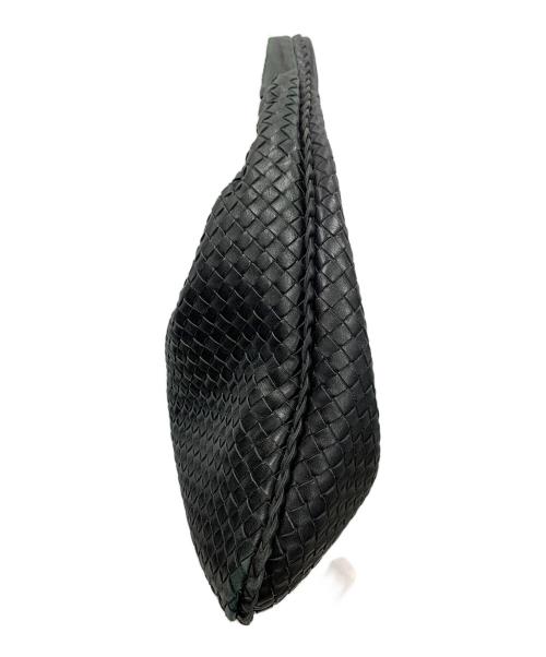 BOTTEGA VENETA（ボッテガベネタ）BOTTEGA VENETA (ボッテガベネタ) レザーハンドバッグ イントレチャート ブラック サイズ:実寸サイズにてご確認ください。の古着・服飾アイテム
