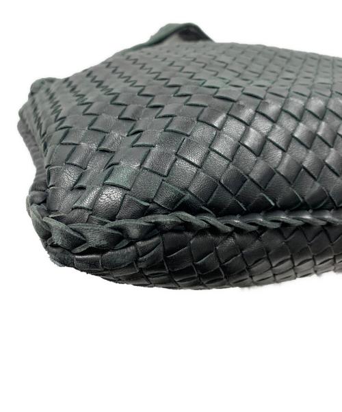 BOTTEGA VENETA（ボッテガベネタ）BOTTEGA VENETA (ボッテガベネタ) レザーハンドバッグ イントレチャート ブラック サイズ:実寸サイズにてご確認ください。の古着・服飾アイテム