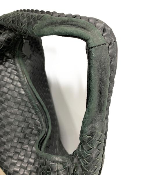 BOTTEGA VENETA（ボッテガベネタ）BOTTEGA VENETA (ボッテガベネタ) レザーハンドバッグ イントレチャート ブラック サイズ:実寸サイズにてご確認ください。の古着・服飾アイテム
