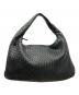 BOTTEGA VENETA（ボッテガベネタ）の古着「レザーハンドバッグ イントレチャート」｜ブラック