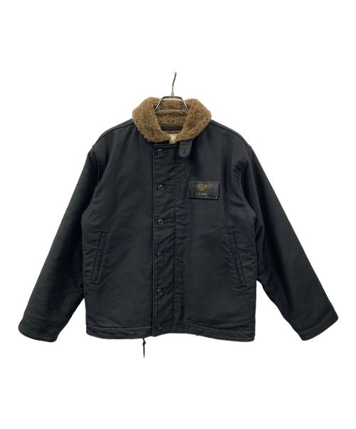 NAVY（ネイビー）NAVY (ネイビー) HOUSTON (ヒューストン) デッキジャケット サイズ:40の古着・服飾アイテム