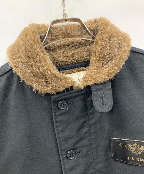 NAVY（ネイビー）NAVY (ネイビー) HOUSTON (ヒューストン) デッキジャケット サイズ:40の古着・服飾アイテム
