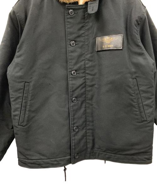 NAVY（ネイビー）NAVY (ネイビー) HOUSTON (ヒューストン) デッキジャケット サイズ:40の古着・服飾アイテム