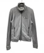 MONCLERモンクレール）の古着「ジップアップスウェット」｜グレー