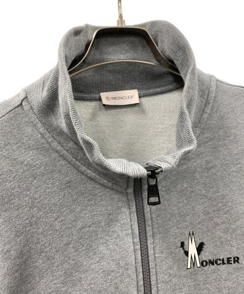 MONCLER（モンクレール）MONCLER (モンクレール) ジップアップスウェット グレー サイズ:Sの古着・服飾アイテム