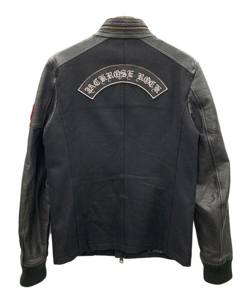 JACKROSE（ジャックローズ）JACKROSE (ジャックローズ) レザージャケット ブラック サイズ:4の古着・服飾アイテム