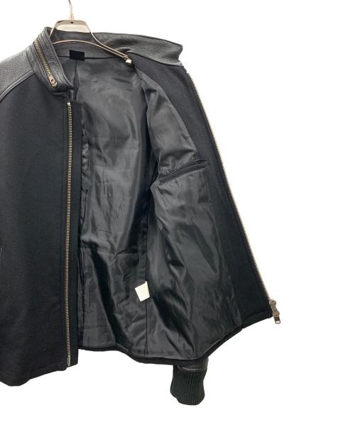 JACKROSE（ジャックローズ）JACKROSE (ジャックローズ) レザージャケット ブラック サイズ:4の古着・服飾アイテム