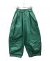 HARVESTY（ハーベスティー）の古着「チノクロス サーカスパンツ」｜黄緑