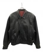 MARELLIマレリ）の古着「レザージャケット」｜ブラック