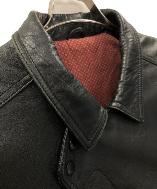 MARELLI（マレリ）MARELLI (マレリ) レザージャケット ブラック サイズ:Mの古着・服飾アイテム