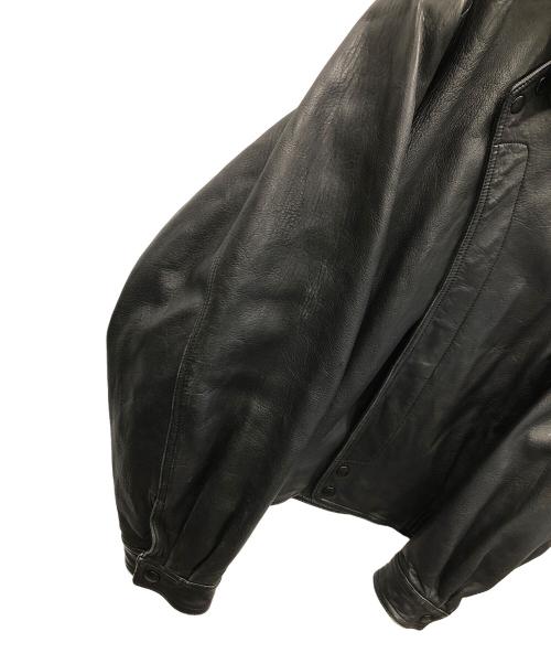 MARELLI（マレリ）MARELLI (マレリ) レザージャケット ブラック サイズ:Mの古着・服飾アイテム