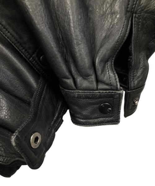 MARELLI（マレリ）MARELLI (マレリ) レザージャケット ブラック サイズ:Mの古着・服飾アイテム