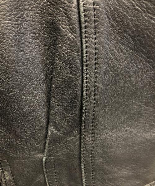 MARELLI（マレリ）MARELLI (マレリ) レザージャケット ブラック サイズ:Mの古着・服飾アイテム