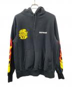 READYMADEレディメイド）の古着「プルオーバーパーカー Smile Hoodie（スマイル・フーディー）」｜ブラック