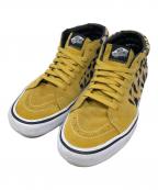VANSヴァンズ）の古着「ハイカットスニーカー Velvet Leopard SK8-Mid（ベルベット レオパード スケートミッド）」｜マスタード