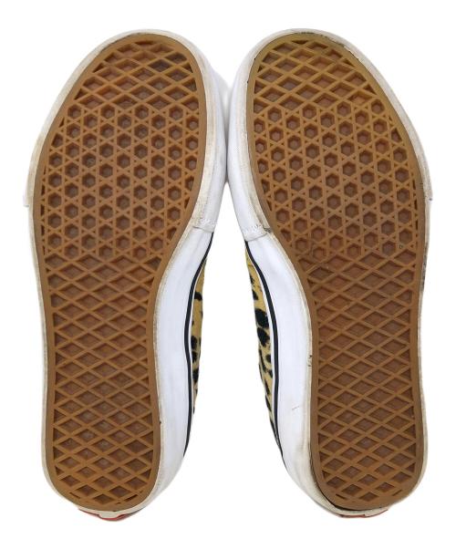 VANS（ヴァンズ）VANS (ヴァンズ) ハイカットスニーカー Velvet Leopard SK8-Mid（ベルベット レオパード スケートミッド） マスタード サイズ:CM 26.5の古着・服飾アイテム