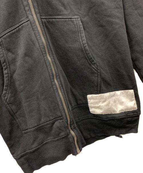 OLMAR and MIRTA（オルマーアンドマリータ）OLMAR and MIRTA (オルマーアンドマリータ) ジップパーカー ブラック サイズ:Mの古着・服飾アイテム