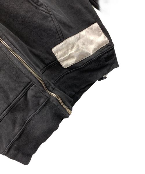 OLMAR and MIRTA（オルマーアンドマリータ）OLMAR and MIRTA (オルマーアンドマリータ) ジップパーカー ブラック サイズ:Mの古着・服飾アイテム