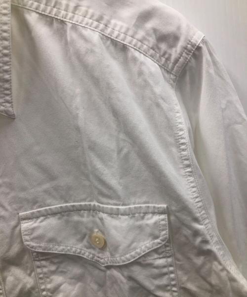 DRIES VAN NOTEN（ドリスヴァンノッテン）DRIES VAN NOTEN (ドリスヴァンノッテン) 長袖シャツ ホワイト サイズ:46の古着・服飾アイテム