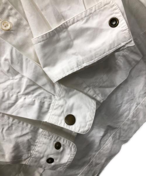 DRIES VAN NOTEN（ドリスヴァンノッテン）DRIES VAN NOTEN (ドリスヴァンノッテン) 長袖シャツ ホワイト サイズ:46の古着・服飾アイテム