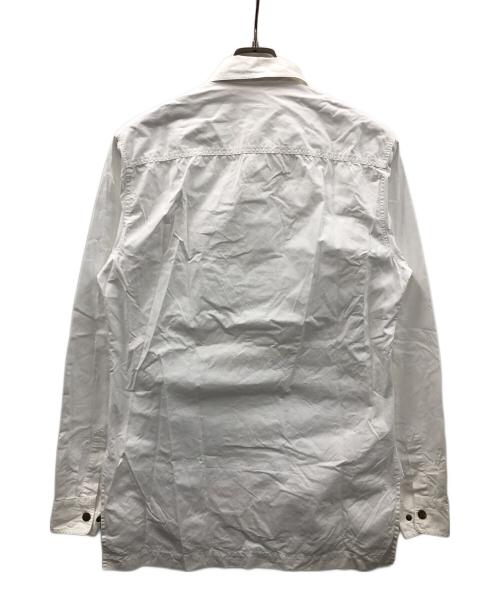 DRIES VAN NOTEN（ドリスヴァンノッテン）DRIES VAN NOTEN (ドリスヴァンノッテン) 長袖シャツ ホワイト サイズ:46の古着・服飾アイテム