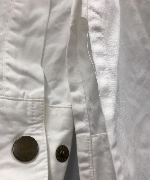 DRIES VAN NOTEN（ドリスヴァンノッテン）DRIES VAN NOTEN (ドリスヴァンノッテン) 長袖シャツ ホワイト サイズ:46の古着・服飾アイテム