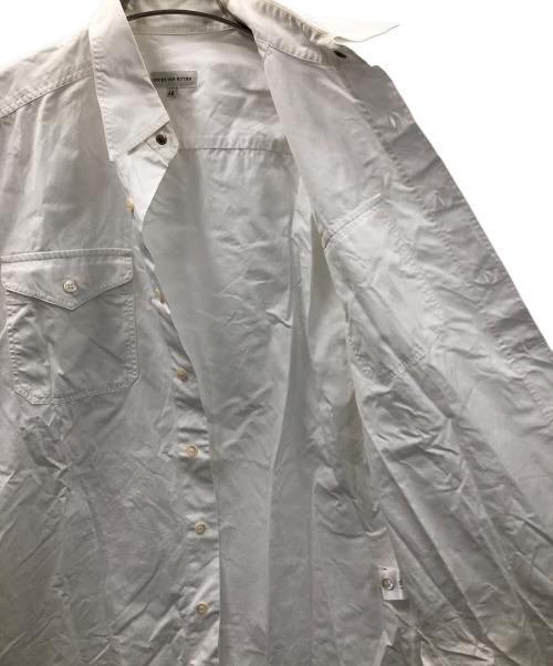 DRIES VAN NOTEN（ドリスヴァンノッテン）DRIES VAN NOTEN (ドリスヴァンノッテン) 長袖シャツ ホワイト サイズ:46の古着・服飾アイテム
