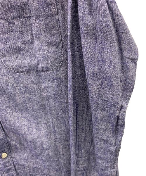 GUY ROVER（ギローバー）GUY ROVER (ギローバー) リネンシャツ ブルー サイズ:39の古着・服飾アイテム