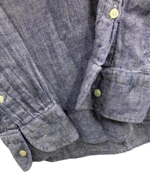 GUY ROVER（ギローバー）GUY ROVER (ギローバー) リネンシャツ ブルー サイズ:39の古着・服飾アイテム