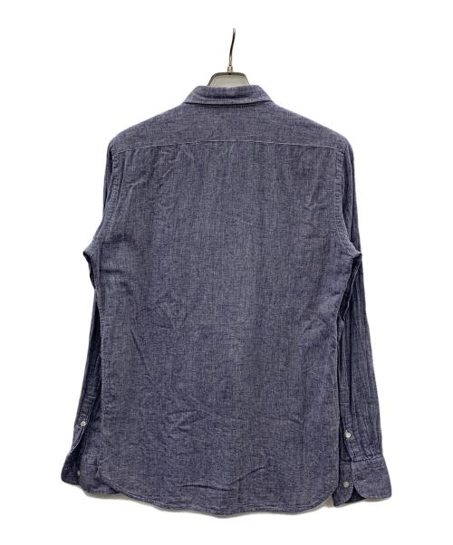 GUY ROVER（ギローバー）GUY ROVER (ギローバー) リネンシャツ ブルー サイズ:39の古着・服飾アイテム