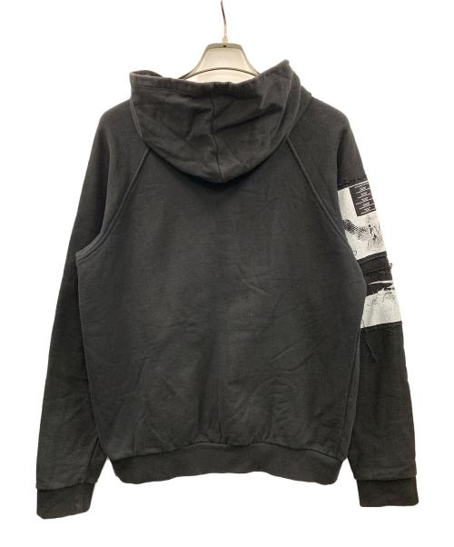 RAF BY RAF SIMONS（ラフバイ ラフシモンズ）RAF BY RAF SIMONS (ラフバイ ラフシモンズ) ジップパーカー ブラック サイズ:48の古着・服飾アイテム