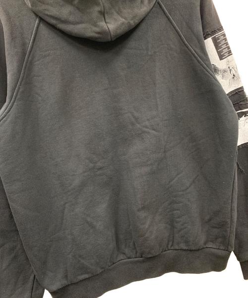 RAF BY RAF SIMONS（ラフバイ ラフシモンズ）RAF BY RAF SIMONS (ラフバイ ラフシモンズ) ジップパーカー ブラック サイズ:48の古着・服飾アイテム