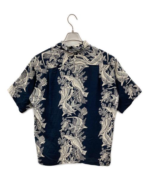 Sun Surf（サンサーフ）Sun Surf (サンサーフ) アロハシャツ ネイビー サイズ:Mの古着・服飾アイテム