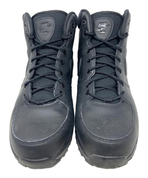 NIKE（ナイキ）NIKE (ナイキ) ハイカットスニーカー マノア レザー ブラック サイズ:29.5cmの古着・服飾アイテム