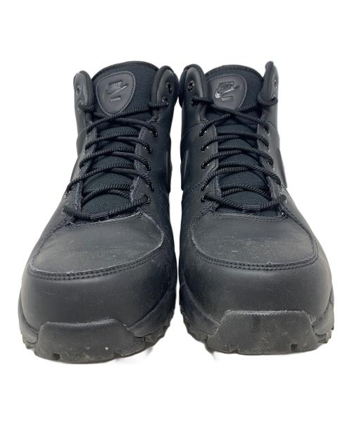 NIKE（ナイキ）NIKE (ナイキ) ハイカットスニーカー マノア レザー ブラック サイズ:29.5cmの古着・服飾アイテム