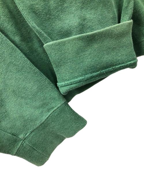 POLO RALPH LAUREN（ポロ・ラルフローレン）POLO RALPH LAUREN (ポロ・ラルフローレン) ハーフジップスウェット グリーン サイズ:XXLの古着・服飾アイテム