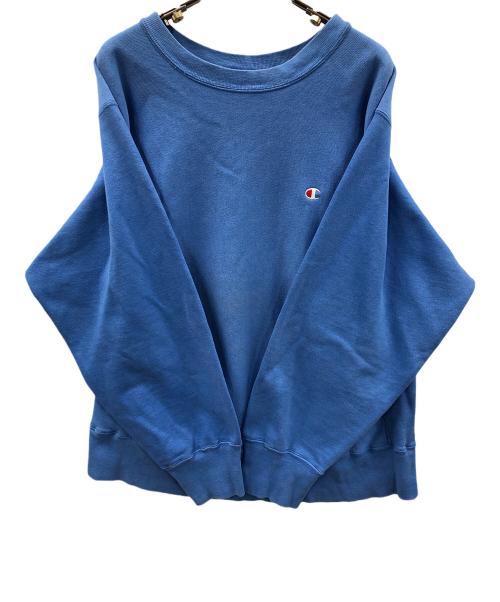 Champion（チャンピオン）Champion (チャンピオン) スウェット リバースウェーブ ブルー サイズ:LARGEの古着・服飾アイテム