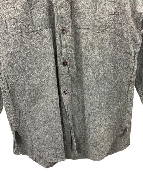 big mac（ビッグマック）big mac (ビッグマック) PENNEYS (ペニーズ) ブラックシャンブレーシャツ グレー サイズ:実寸サイズにてご確認ください。の古着・服飾アイテム