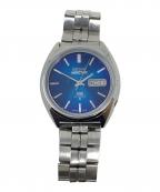 SEIKOセイコー）の古着「腕時計 自動巻き 5 ACTUS SS（5 アクタス SS）」｜ブルー