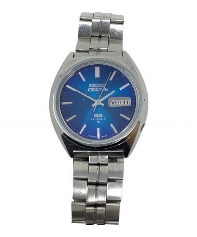 ✨️セール中✨️セイコー 5アクタス SS スクエア 青文字盤 自動巻き 中古・古着通販】SEIKO (セイコー) 腕時計 自動巻き 5 ACTUS SS（5