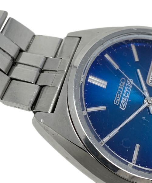 SEIKO（セイコー）SEIKO (セイコー) 腕時計 自動巻き 5 ACTUS SS（5 アクタス SS） ブルー サイズ:実寸サイズにてご確認ください。の古着・服飾アイテム