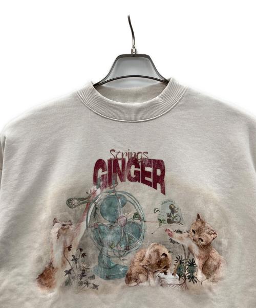 ZUTOMAYO（ズトマヨ）ZUTOMAYO (ズトマヨ) クルーネックスウェット クリーム サイズ:Mの古着・服飾アイテム