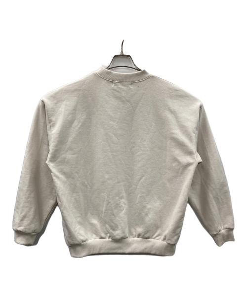 ZUTOMAYO（ズトマヨ）ZUTOMAYO (ズトマヨ) クルーネックスウェット クリーム サイズ:Mの古着・服飾アイテム