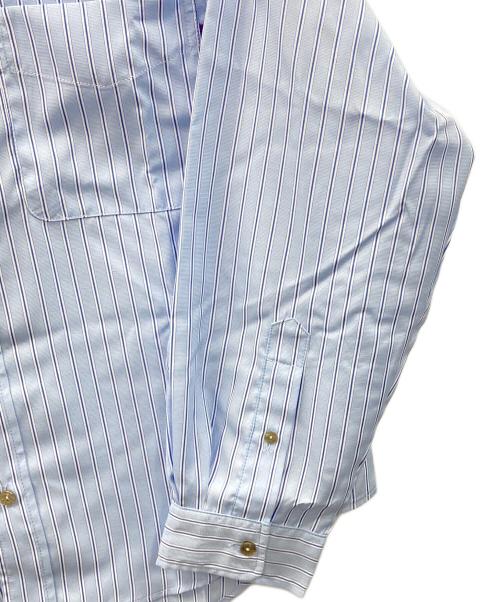 ZUTOMAYO（ズトマヨ）ZUTOMAYO (ズトマヨ) ストライプシャツ ブルー サイズ:Mの古着・服飾アイテム