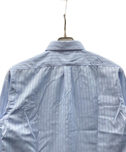 ZUTOMAYO（ズトマヨ）ZUTOMAYO (ズトマヨ) ストライプシャツ ブルー サイズ:Mの古着・服飾アイテム