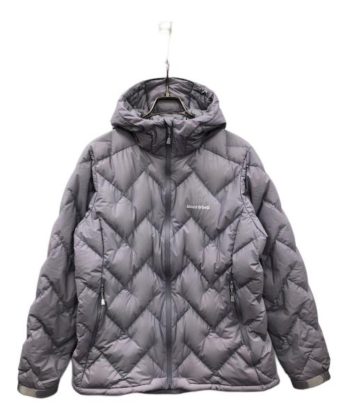 mont-bell（モンベル）mont-bell (モンベル) ダウンジャケット US（ユーエス） パーマフロスト ライトダウンパーカ バイオレット サイズ:US/EUR XLの古着・服飾アイテム