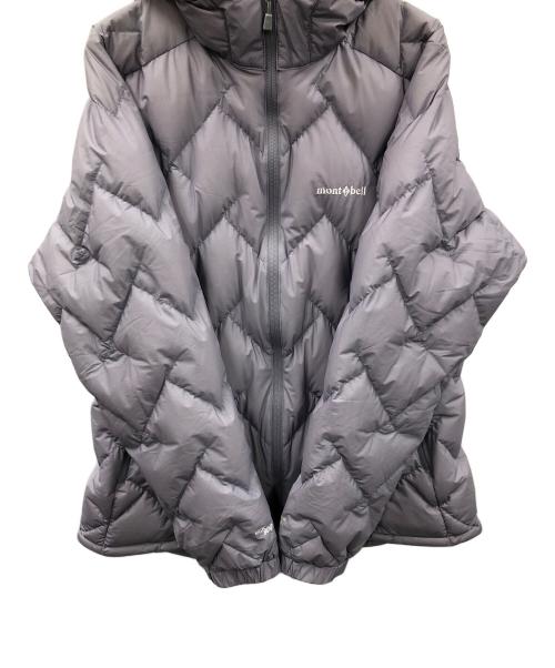 mont-bell（モンベル）mont-bell (モンベル) ダウンジャケット US（ユーエス） パーマフロスト ライトダウンパーカ バイオレット サイズ:US/EUR XLの古着・服飾アイテム