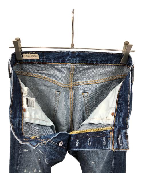 LEVI'S PReMIUM（リーバイス プレミアム）LEVI'S PReMIUM (リーバイス プレミアム) JOURNAL STANDARD (ジャーナルスタンダード) ペイント加工デニムパンツ インディゴ サイズ:W30 L28の古着・服飾アイテム