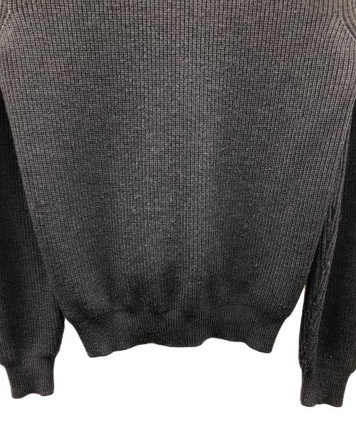 MONCLER（モンクレール）MONCLER (モンクレール) ナイロンフルジップコンビニットジャケット グレー×オリーブ サイズ:Mの古着・服飾アイテム